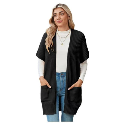 Lightweight open-front knit everyday cardigan for women | Cassava