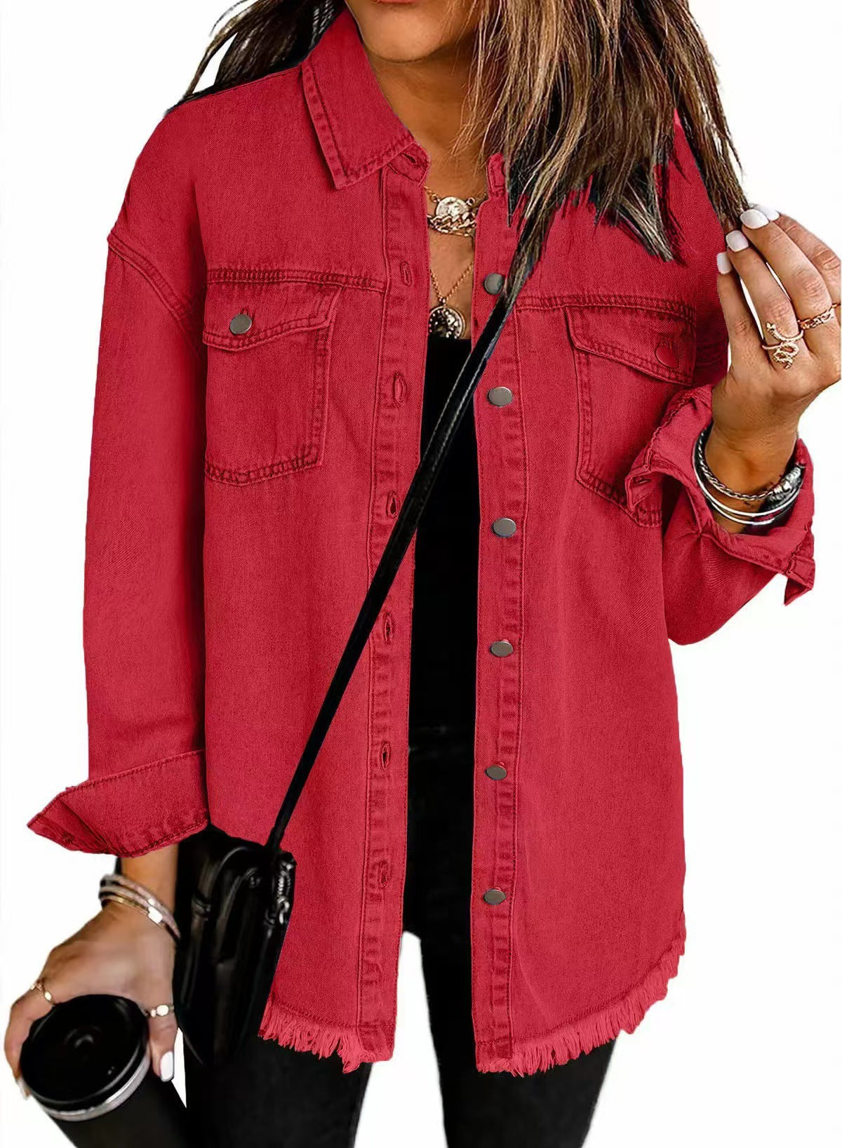 Classic everyday denim jacket for women | Roxane