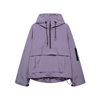 Cosy hooded all-weather everyday jacket for women | Fhalom