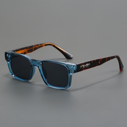 Squared-frame ergonomic sunglasses for men | Ellery
