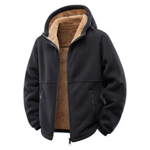 Hooded zip jacket for men | Alder