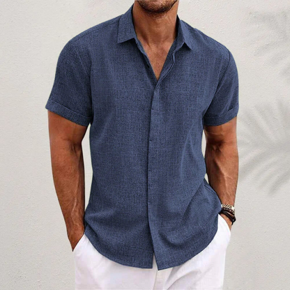 Connor | Men's Classic Collared Button Front Shirt