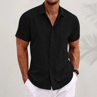 Connor | Men's Classic Collared Button Front Shirt
