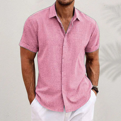 Connor | Men's Classic Collared Button Front Shirt