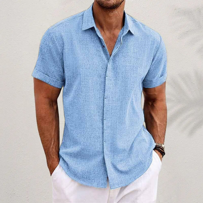 Connor | Men's Classic Collared Button Front Shirt