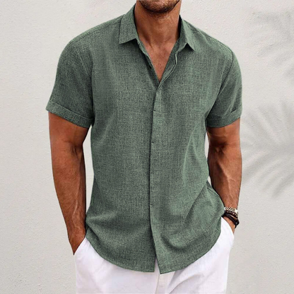 Connor | Men's Classic Collared Button Front Shirt