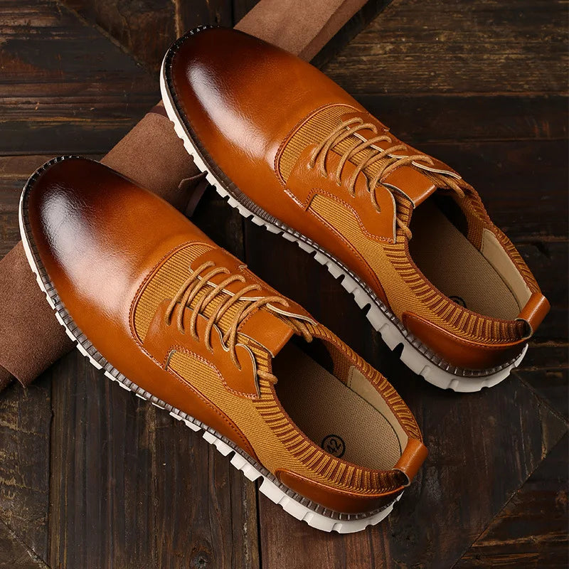 Modern hybrid oxford shoes for men | Orren Flex