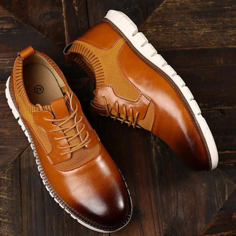 Modern hybrid oxford shoes for men | Orren Flex