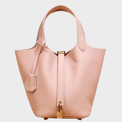 Kennedy | Women's Pebbled Shoulder Bag with Lock Detail