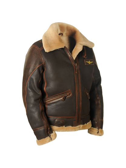Classic pilot-style everyday jacket for men | Jakub