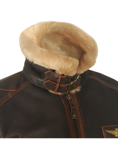 Classic pilot-style everyday jacket for men | Jakub