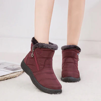 Chloe | Women's Snow Boots with Side Zip