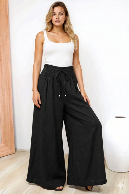 Relaxed wide-leg pants for women | Alina