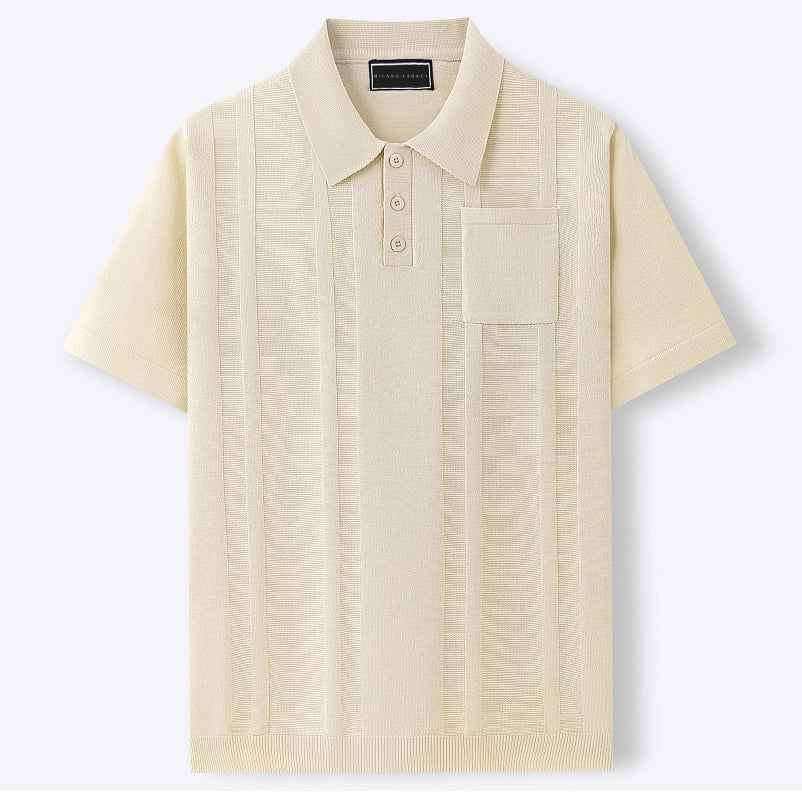 Modern short-sleeve polo shirt for men | Marco