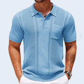 Modern short-sleeve polo shirt for men | Marco
