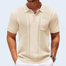 Modern short-sleeve polo shirt for men | Marco