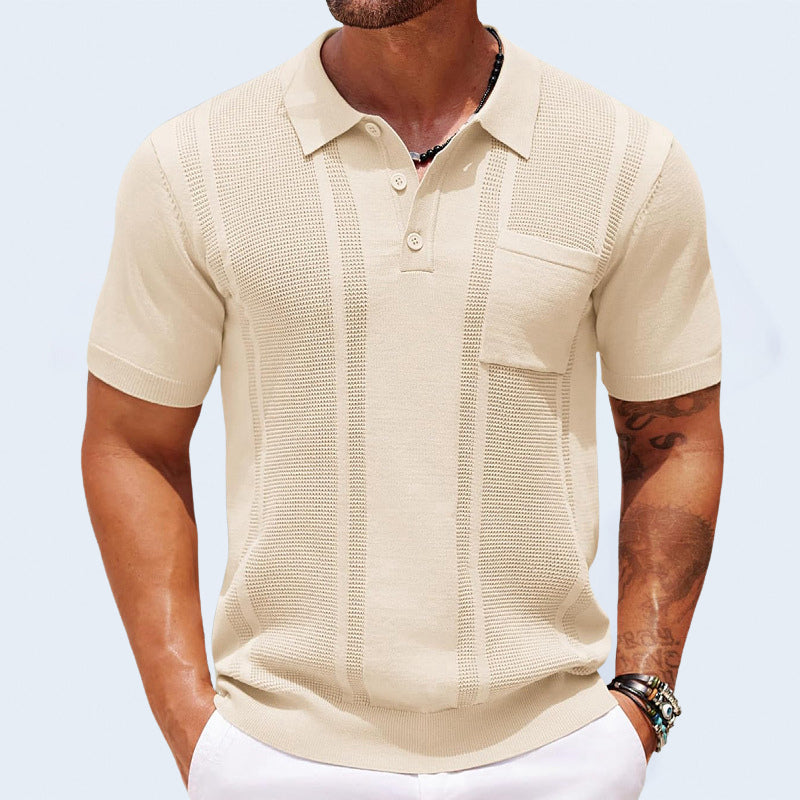 Modern short-sleeve polo shirt for men | Marco