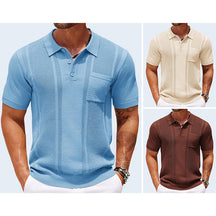 Modern short-sleeve polo shirt for men | Marco