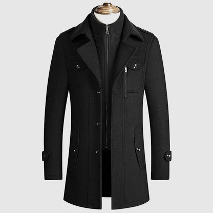 Verdant Wool Blend Coat for Women | Emilia