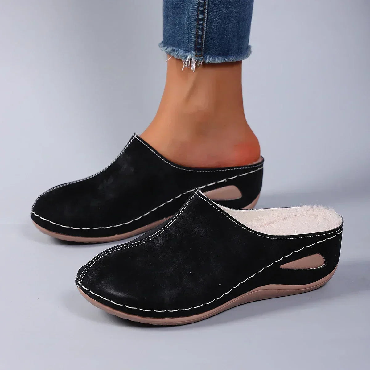 Roselle | Women's Orthopaedic Slip-On Closed Toe Slippers