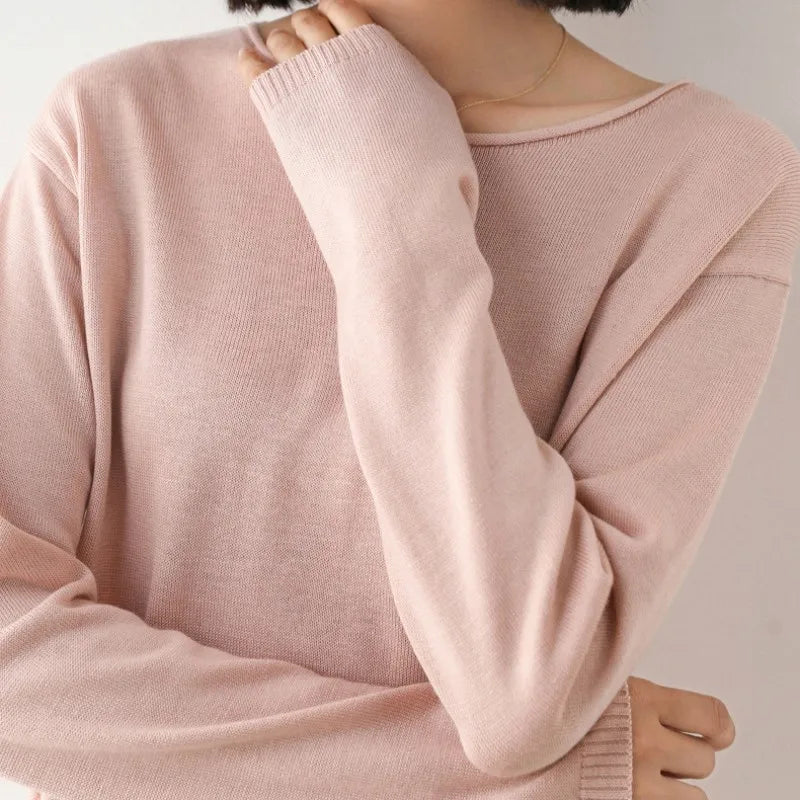 Elara Mist Knit Top for Women | Serenia