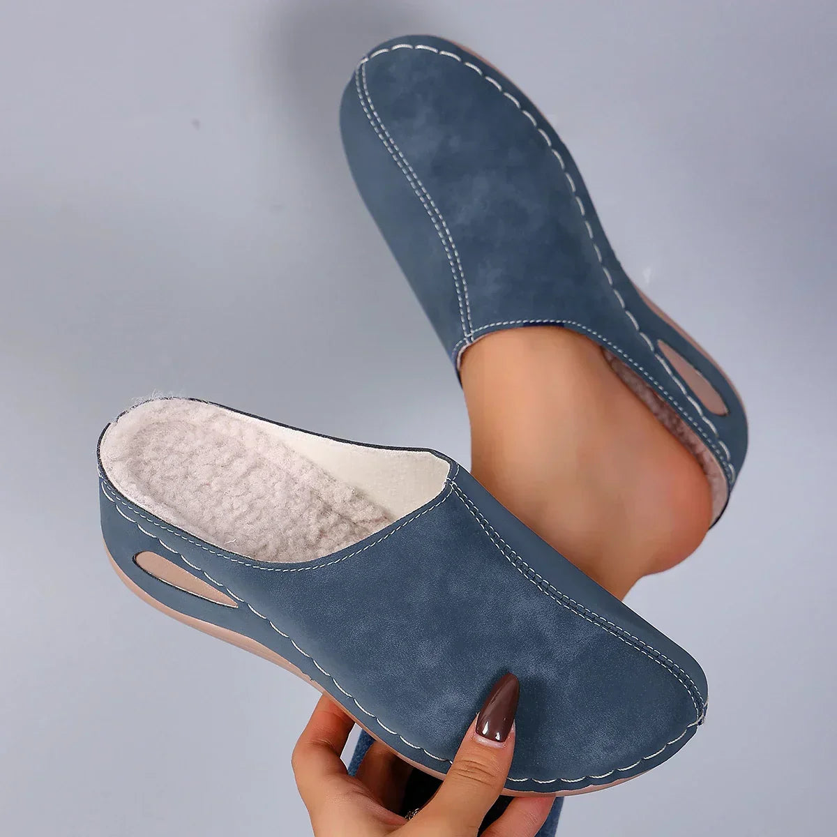 Roselle | Women's Orthopaedic Slip-On Closed Toe Slippers