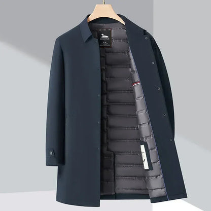 Classic tailored everyday trench coat for men | Burke
