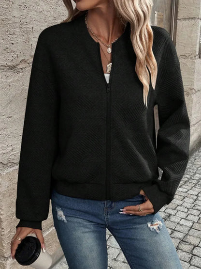 Long sleeve knitted luxury cardigan for women | Marika
