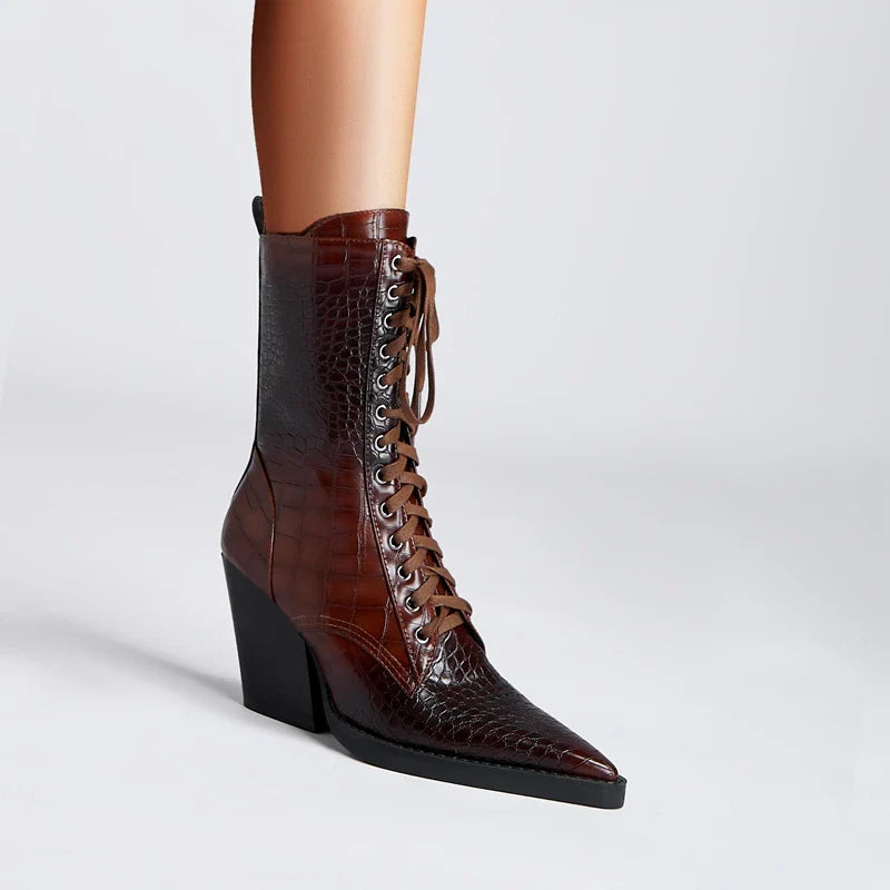 Izzy Ryder Lace-Up Boots for Women | Marlowe