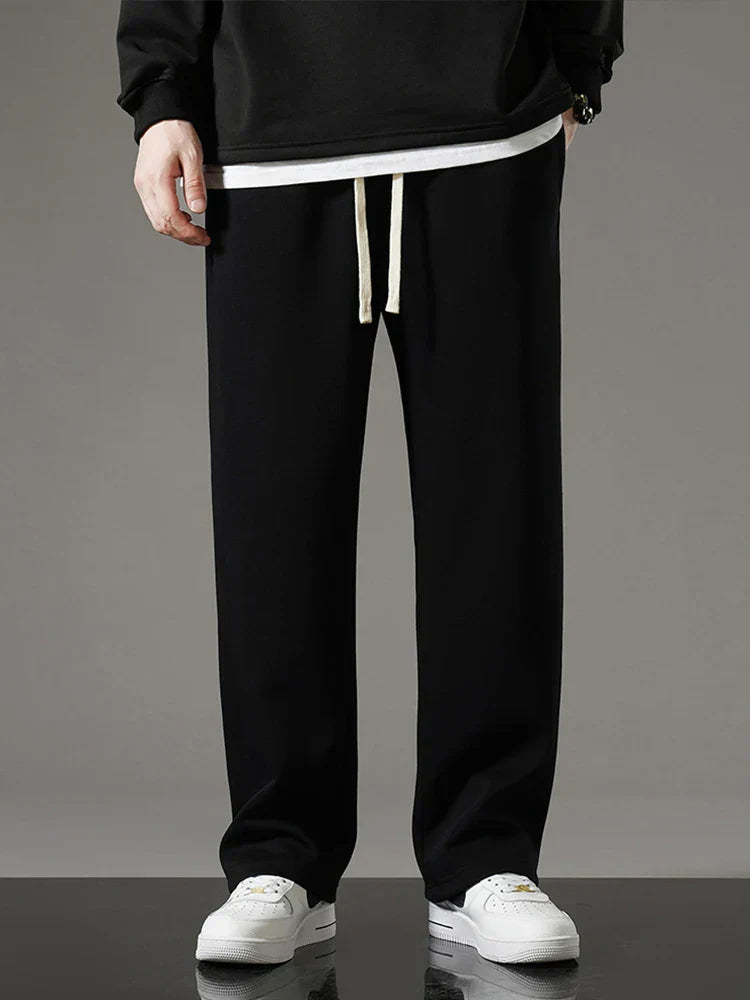 Relaxed drawstring straight leg pants for women | Mira