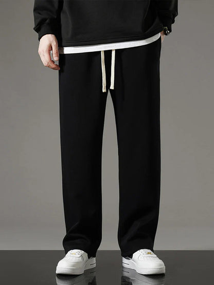 Relaxed drawstring straight leg pants for women | Mira