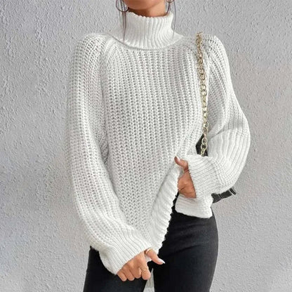 Genevieve | Women's Knitted Turtleneck Sweater