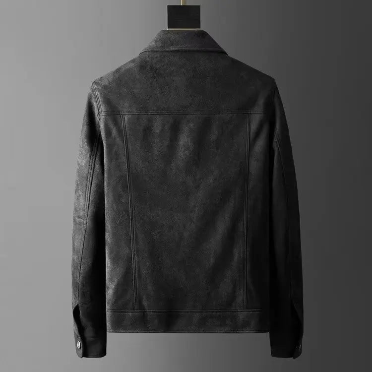 Classic suede everyday casual jacket for men | St. Clair