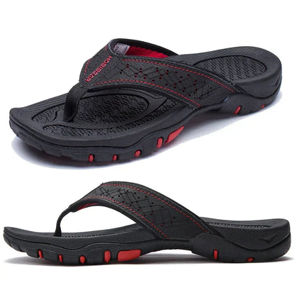 Men's supportive athletic flip flops with arch support | WaveStride