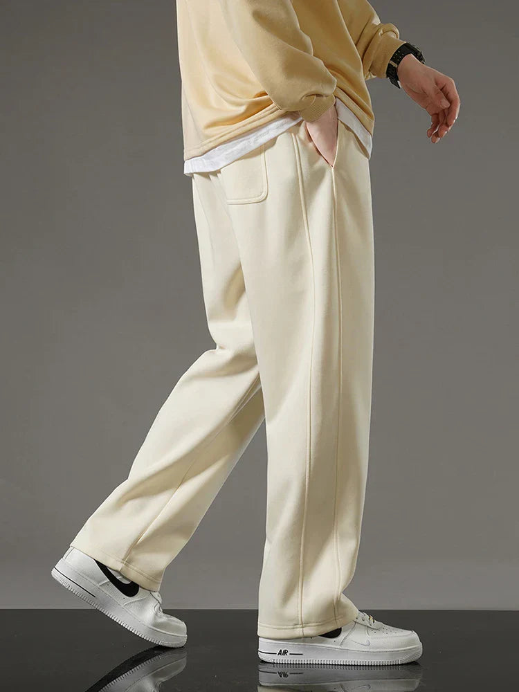 Relaxed drawstring straight leg pants for women | Mira