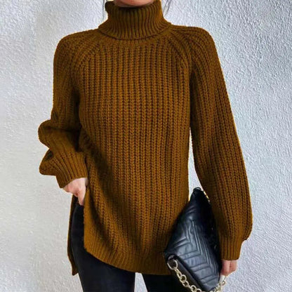 Genevieve | Women's Knitted Turtleneck Sweater