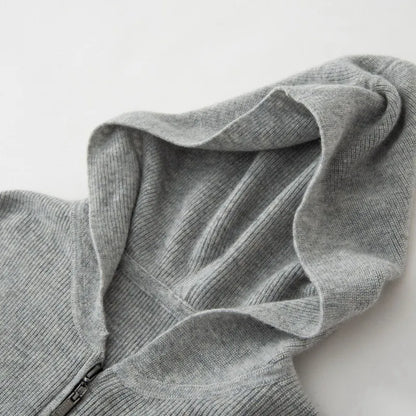 Elegant zip-up hoodie for women | Virella