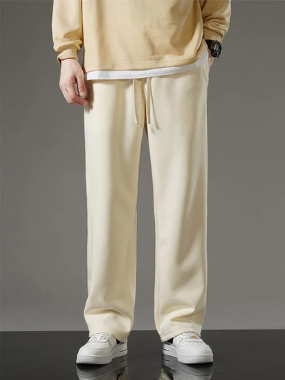 Relaxed drawstring straight leg pants for women | Mira