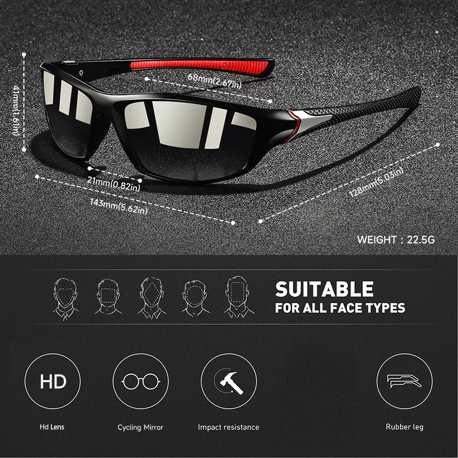 Lightweight polarised everyday sunglasses for men | Stratos