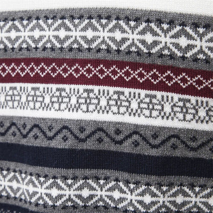 Classic zip-up everyday pullover jumper for men | Soho