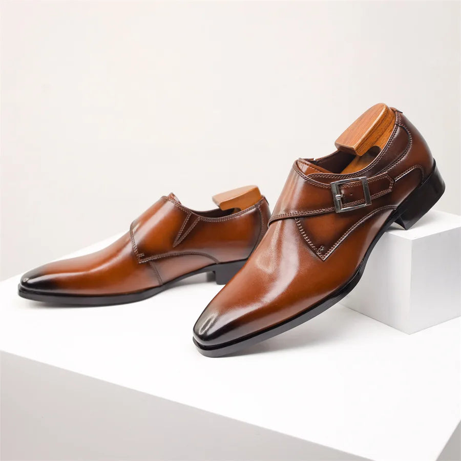 Lorenzo Milano Monk Strap Shoes | Vittorio