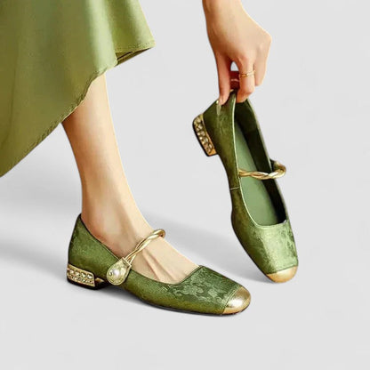 Classic orthopaedic mary jane everyday flats for women | Olivia