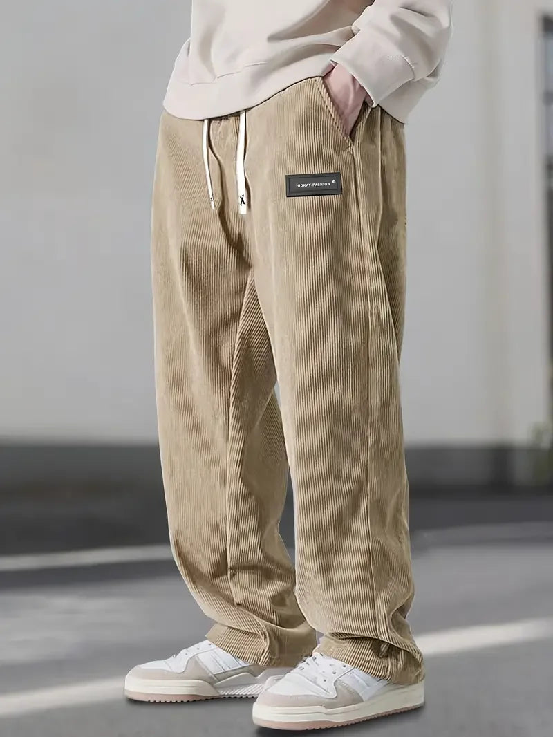 Jude | Men's Corduroy Loose Fit Trousers