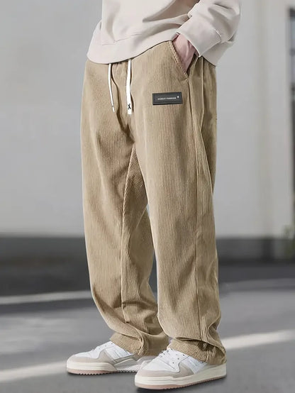 Jude | Men's Corduroy Loose Fit Trousers