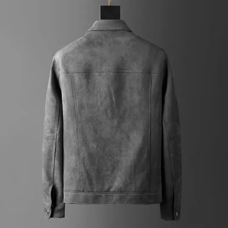 Classic suede everyday casual jacket for men | St. Clair