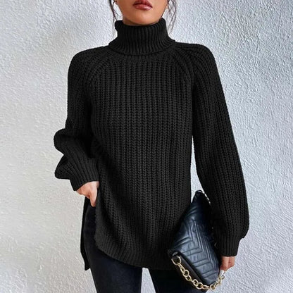Genevieve | Women's Knitted Turtleneck Sweater