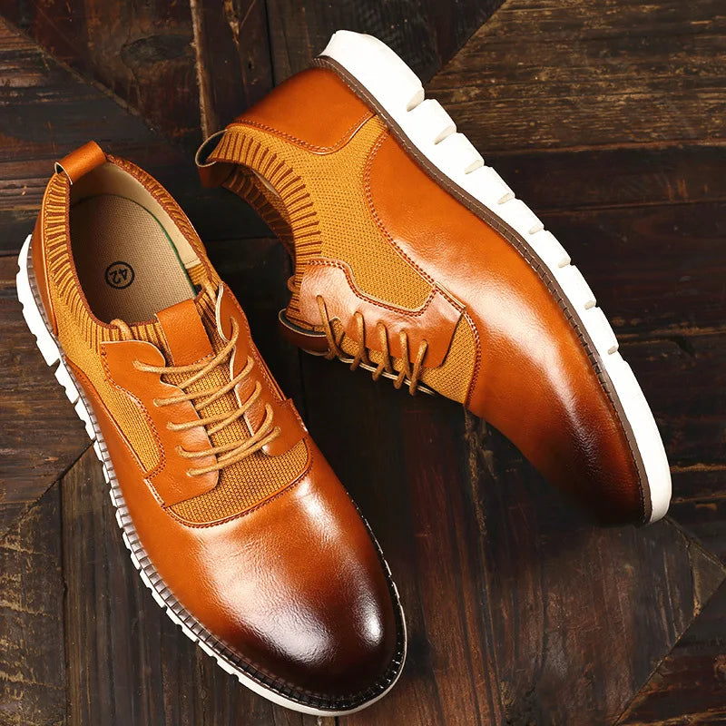 Modern hybrid oxford shoes for men | Orren Flex
