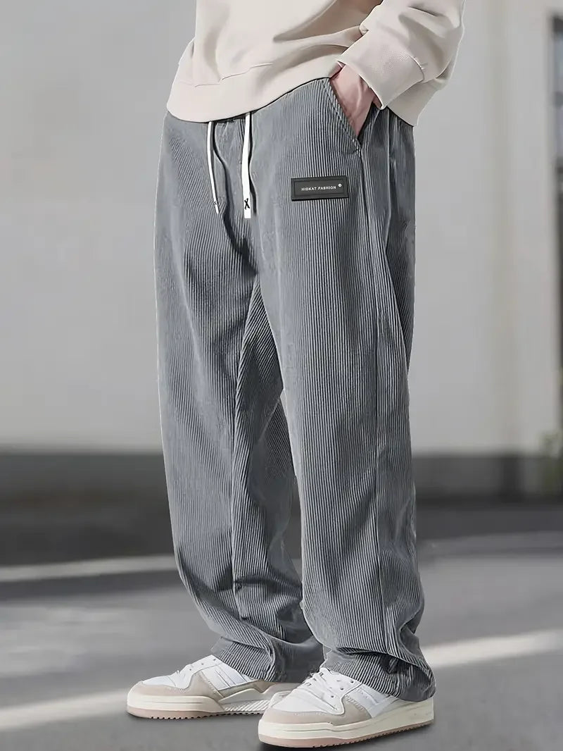 Jude | Men's Corduroy Loose Fit Trousers