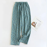 Relaxed floral lounge pants for women | Solene