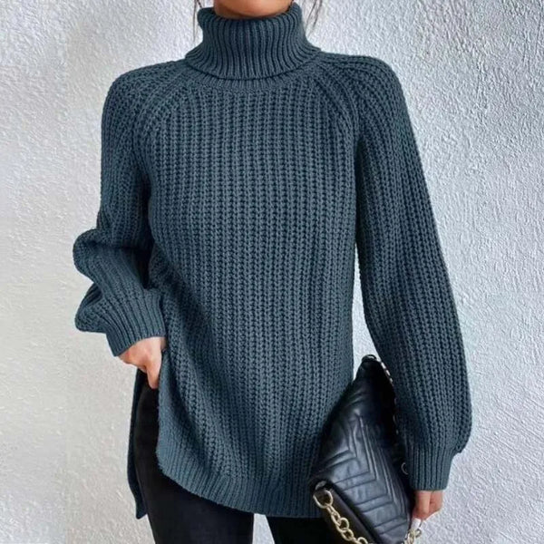 Genevieve | Women's Knitted Turtleneck Sweater